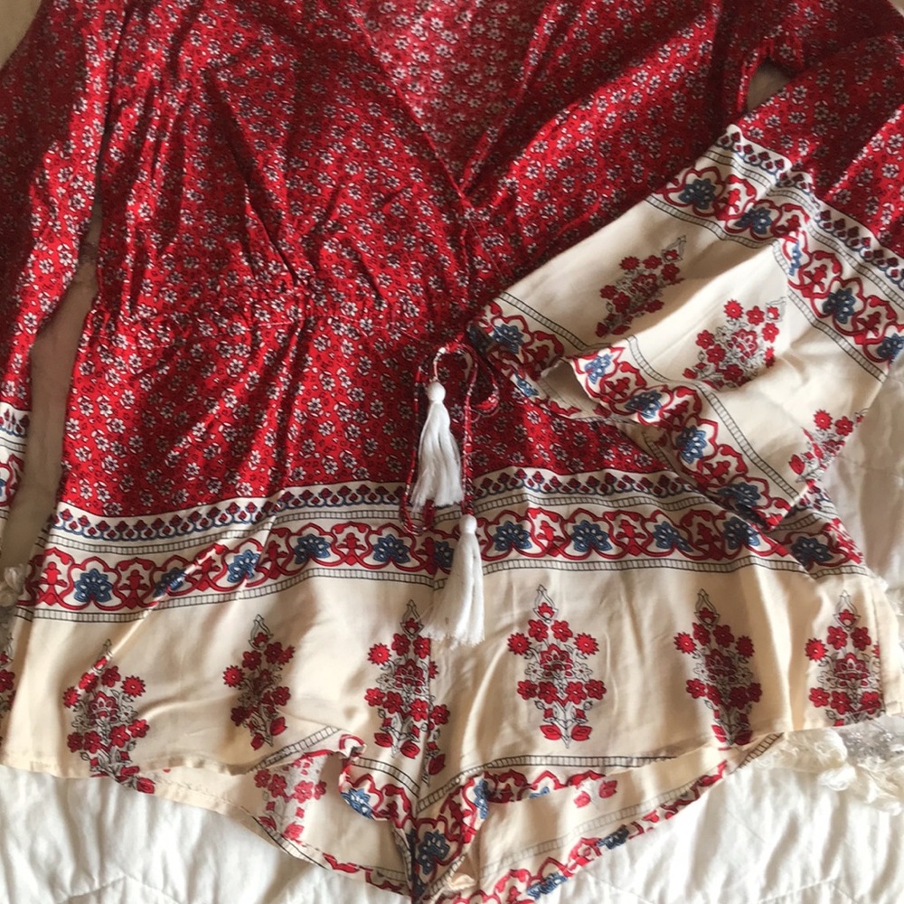 Patterned Romper - image 2